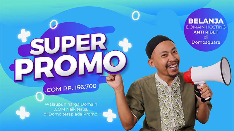 Domain Dot Com Promo Murah Rp. 156.700